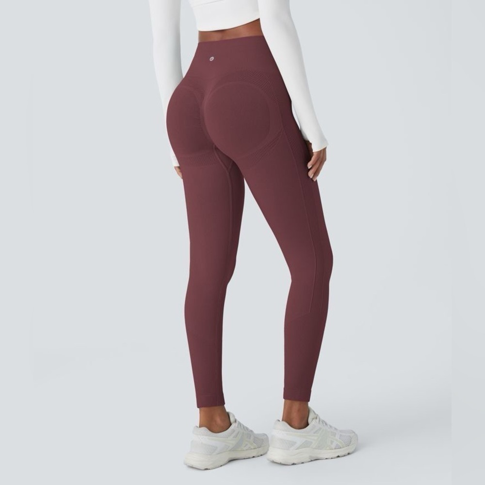 Halara Seamless Flow High Waisted Tummy Control Butt Lifting Yoga Leggings Xs